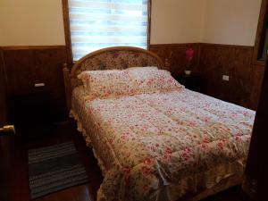 Postel nebo postele na pokoji v ubytování Cabañas PUREVA