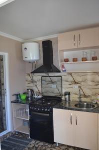 Kuchyň nebo kuchyňský kout v ubytování Guesthouse Qarim