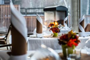 Predel za sedenje v nastanitvi R&R Residenzen HOTEL
