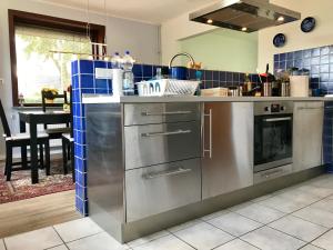 Küche/Küchenzeile in der Unterkunft Ferienhaus "Auf dem Bremsberg"