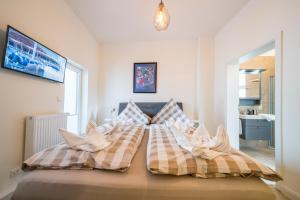 Ein Bett oder Betten in einem Zimmer der Unterkunft Villa Sofia