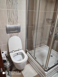 Koupelna v ubytování Hotel Bazaar