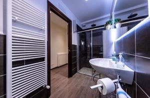 Phòng tắm tại Appartamento Da Lucia