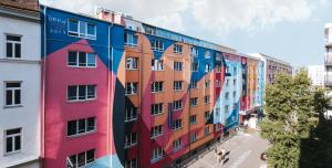 Budova, kde se hostel nachází