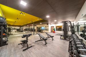 The fitness centre and/or fitness facilities at FIVE Jumeirah Village