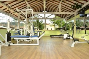 Fitnesscenter och/eller fitnessfaciliteter på Hotel Fazenda Hípica Atibaia