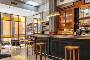 Lounge nebo bar v ubytování Albergo Etico Roma