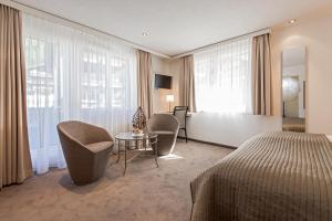 Krevet ili kreveti u jedinici u okviru objekta Hotel Mistral Superior