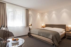 Krevet ili kreveti u jedinici u okviru objekta Hotel Mistral Superior