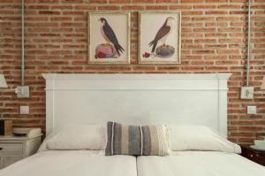 Ein Bett oder Betten in einem Zimmer der Unterkunft Luxury Apartment museum mile. Air condicioning
