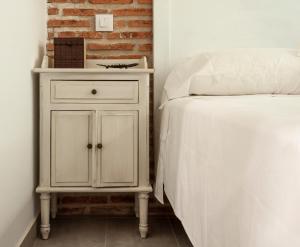 Ein Bett oder Betten in einem Zimmer der Unterkunft Luxury Apartment museum mile. Air condicioning