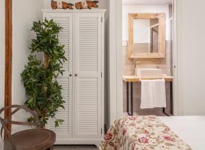 Ein Bett oder Betten in einem Zimmer der Unterkunft Luxury Apartment museum mile. Air condicioning