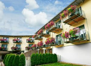 Balkón nebo terasa v ubytování Hotel Waldblick