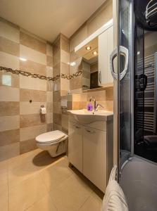 Kúpeľňa v ubytovaní Apartmani Zeder Plitvička jezera