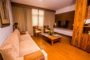 O zonă de relaxare la Hotel Flat Itaipava