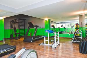 Fitnesscenter och/eller fitnessfaciliteter på Gran Hotel Morada do Sol