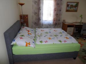 Posteľ alebo postele v izbe v ubytovaní Apartmán Ludmila