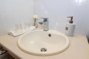 Kupatilo u objektu Hotel North