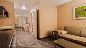 TV a/nebo společenská místnost v ubytování Best Western Plus Rama Inn & Suites