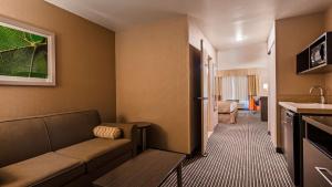 TV a/nebo společenská místnost v ubytování Best Western Plus Rama Inn & Suites