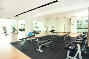 Fitnesscenter och/eller fitnessfaciliteter på JB City Pinnacle Tower @Pinpoint Vacation Homes