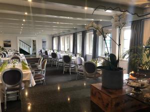Restaurace v ubytování Munkebo Kro & Hotel