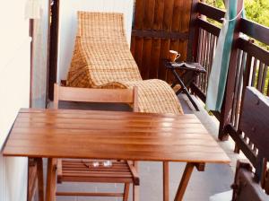 Balkon lub taras w obiekcie Casa Vacanze Bungalow I Girasoli