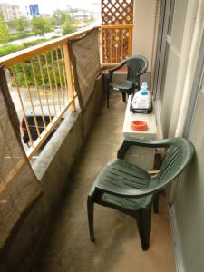 En balkon eller terrasse på Futami Terrace B + 41 billeder