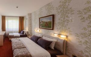 Postel nebo postele na pokoji v ubytování Hotel Livade