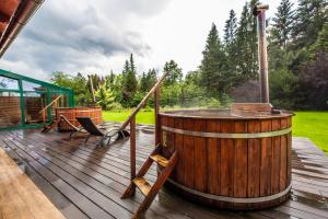 Zahrada ubytování Resort Johanka