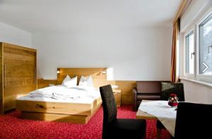 Postel nebo postele na pokoji v ubytování Chalet Barbara