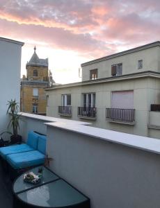 Balkón alebo terasa v ubytovaní City Center Penthouse