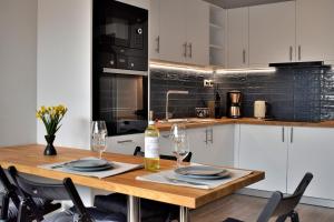 Kuchyňa alebo kuchynka v ubytovaní The LOFT Modern/Luxurius residence in Psyrri