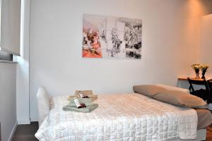 Posteľ alebo postele v izbe v ubytovaní The LOFT Modern/Luxurius residence in Psyrri + 12 fotografií
