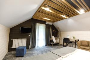 TV a/nebo společenská místnost v ubytování Voevodyno Resort