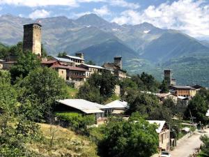 Paesaggio naturale nelle vicinanze dell'affittacamere