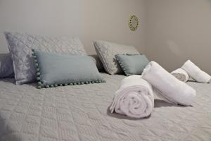 Postel nebo postele na pokoji v ubytování Apartamentos Credencial