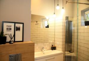 Kúpeľňa v ubytovaní Apartament Parkowa + 22 fotografií