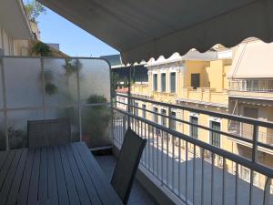 Balkón alebo terasa v ubytovaní OLIVER SUITES