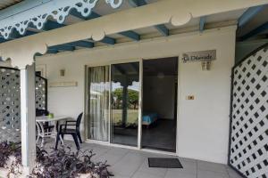 Patio nebo venkovní prostory v ubytování Hostellerie des châteaux