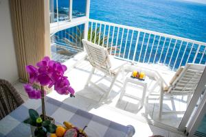 A balcony or terrace at Casa al Mar