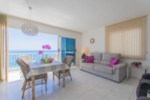 A seating area at Casa al Mar