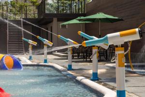 Kolam renang di atau dekat dengan Chuang-tang Spring Spa Hotel