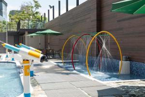 Kolam renang di atau dekat dengan Chuang-tang Spring Spa Hotel