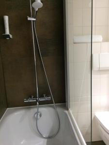 Koupelna v ubytování Hotel Schober
