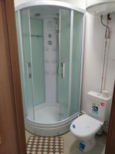Kupatilo u objektu Hotel complex Baikalskiy Rai