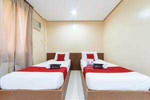 Voodi või voodid majutusasutuse RedDoorz near Olongapo Bus Terminal toas