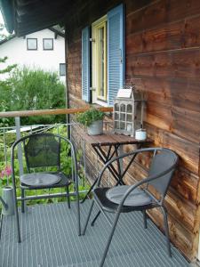 En balkon eller terrasse på Apartment Zettler