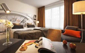 Bosön Hotell & Konferens客房内的一张或多张床位