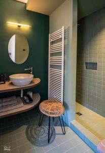 Koupelna v ubytování B&B La Corderie + 37 fotografií
